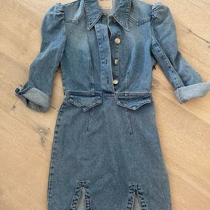 ASOS DENIM MINI DRESS